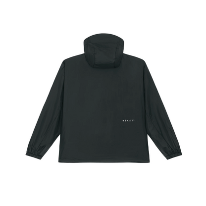 Recycled Polyester Windbreaker Black