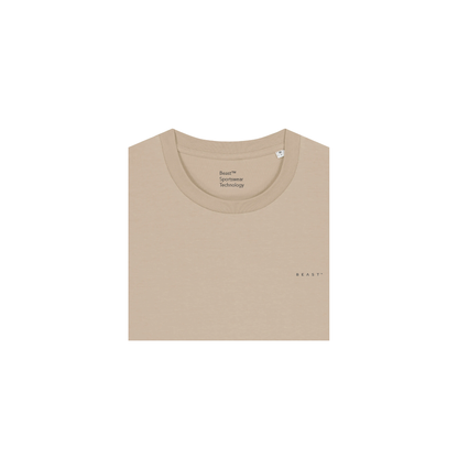 T-shirt Low Profile logo Sand