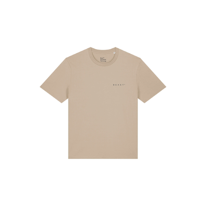 T-shirt Low Profile logo Sand