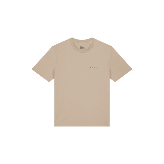 T-shirt Low Profile logo Sand